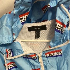 Forever 21 Baby Blue Windbreaker